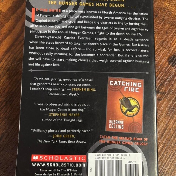 "The Hunger Games" by Suzanne Collins #booklover #dystopian - Picture 2 of 4